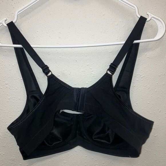 Title Nine Lightly Lined Underwire Animal Print Balconette Bra 36C #715 - Picture 4 of 6